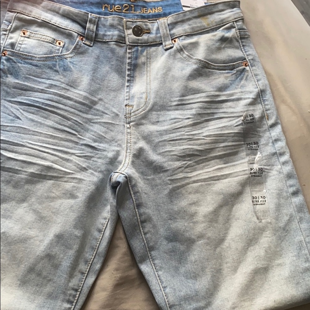 Straight unused rue21 jeans with tags